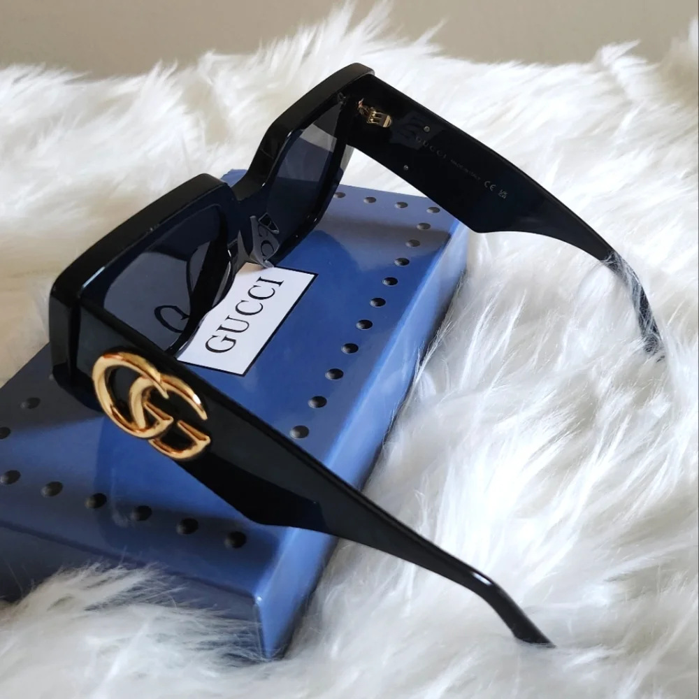 🆕️NEW GUCCI Sunglasses Oversized GG0956s GLASSES Designer Luxury Summer Spring - Picture 11 of 14
